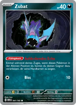 Zubat, Karte 041 aus 151