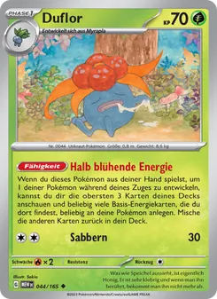 Duflor, Karte 044 aus 151
