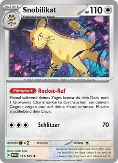 Snobilikat, Karte 053 aus 151