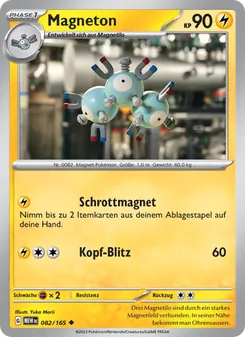 Magneton, Karte 082 aus 151