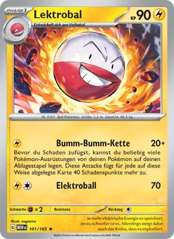 Lektrobal, Karte 101 aus 151