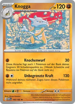 Knogga, Karte 105 aus 151
