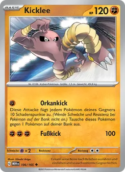 Kicklee, Karte 106 aus 151