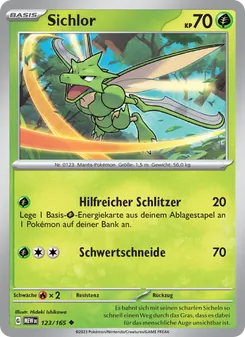 Sichlor, Karte 123 aus 151