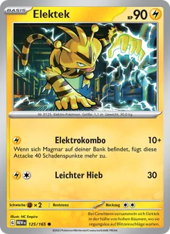 Elektek, Karte 125 aus 151