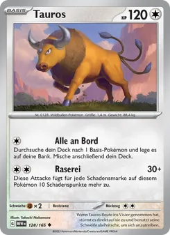 Tauros, Karte 128 aus 151