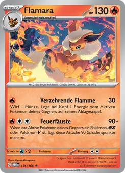 Flamara, Karte 136 aus 151