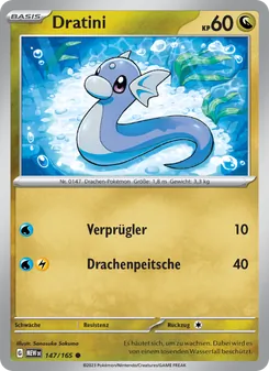 Dratini, Karte 147 aus 151