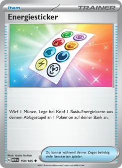 Energiesticker, Karte 159 aus 151