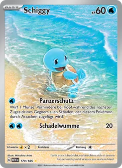 Schiggy, Karte 170 aus 151