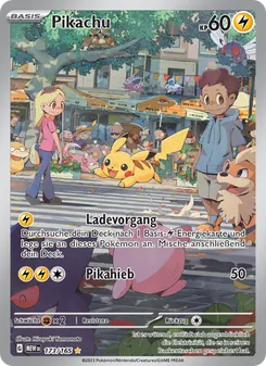 Pikachu, Karte 173 aus 151