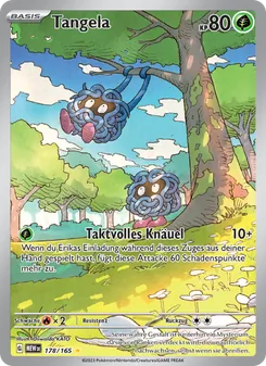 Tangela, Karte 178 aus 151