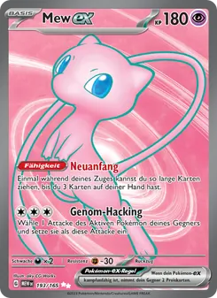 Mew-ex, Karte 193 aus 151
