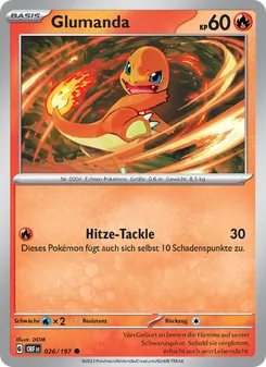 Glumanda, Karte 026 aus Obsidian Flammen