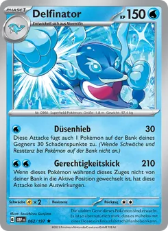Delfinator, Karte 062 aus Obsidian Flammen