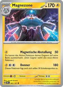 Magnezone, Karte 065 aus Obsidian Flammen