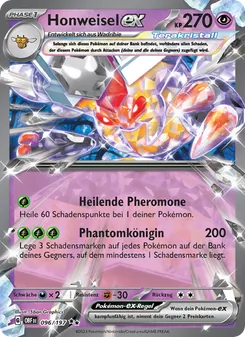 Honweisel-ex, Karte 096 aus Obsidian Flammen