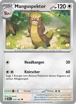 Manguspektor, Karte 177 aus Obsidian Flammen