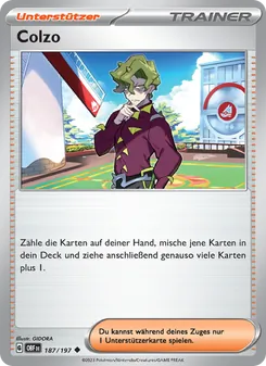 Colzo, Karte 187 aus Obsidian Flammen