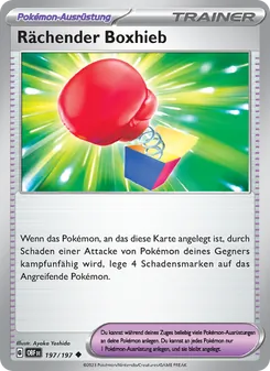 Rächender Boxhieb, Karte 197 aus Obsidian Flammen