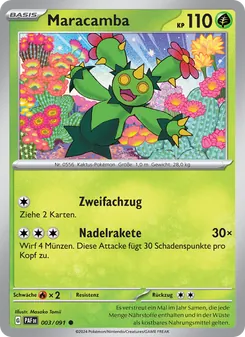 Maracamba, Karte 003 aus Paldeas Schicksale
