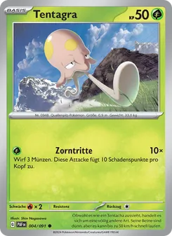 Tentagra, Karte 004 aus Paldeas Schicksale