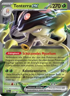 Tenterra-ex, Karte 005 aus Paldeas Schicksale