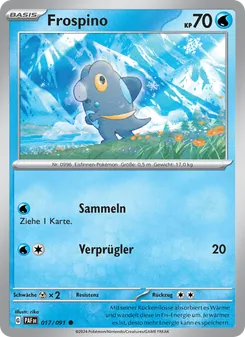 Frospino, Karte 017 aus Paldeas Schicksale