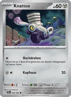 Knattox, Karte 064 aus Paldeas Schicksale