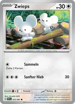 Zwieps, Karte 073 aus Paldeas Schicksale