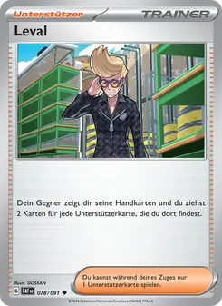 Leval, Karte 078 aus Paldeas Schicksale
