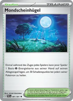 Mondscheinhügel, Karte 081 aus Paldeas Schicksale