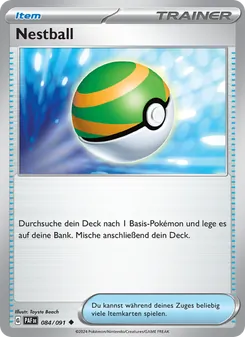 Nestball, Karte 084 aus Paldeas Schicksale