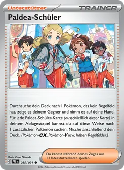 Paldea-Schüler, Karte 085 aus Paldeas Schicksale