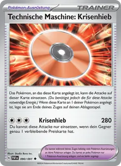 Technische Maschine: Krisenhieb, Karte 090 aus Paldeas Schicksale