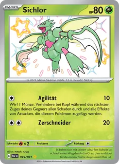 Sichlor, Karte 095 aus Paldeas Schicksale