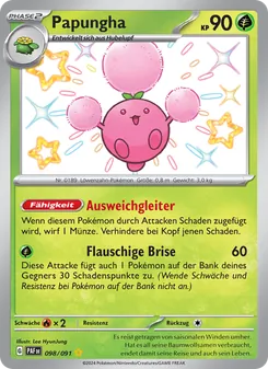 Papungha, Karte 098 aus Paldeas Schicksale