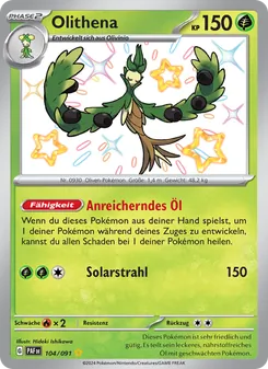 Olithena, Karte 104 aus Paldeas Schicksale