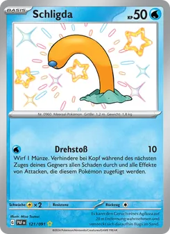 Schligda, Karte 121 aus Paldeas Schicksale