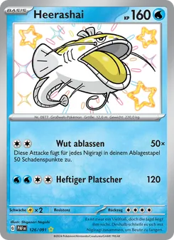 Heerashai, Karte 126 aus Paldeas Schicksale