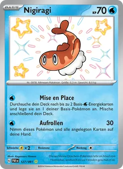Nigiragi, Karte 127 aus Paldeas Schicksale