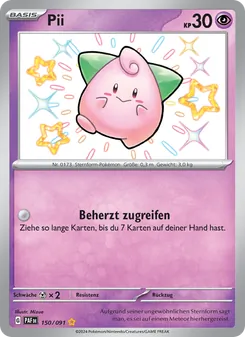 Pii, Karte 150 aus Paldeas Schicksale