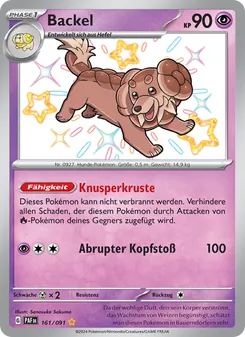 Backel, Karte 161 aus Paldeas Schicksale
