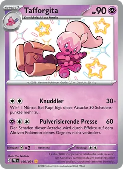 Tafforgita, Karte 166 aus Paldeas Schicksale