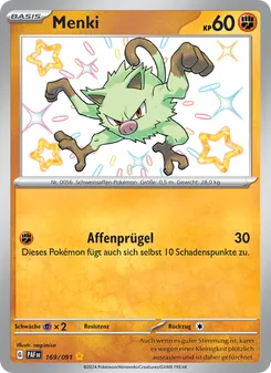 Menki, Karte 169 aus Paldeas Schicksale