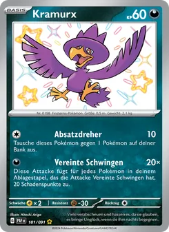 Kramurx, Karte 181 aus Paldeas Schicksale