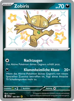 Zobiris, Karte 184 aus Paldeas Schicksale