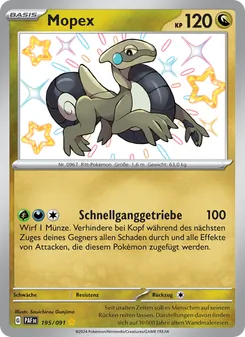 Mopex, Karte 195 aus Paldeas Schicksale