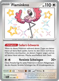 Flaminkno, Karte 211 aus Paldeas Schicksale