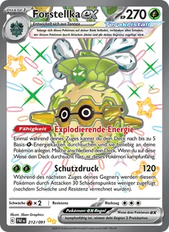Forstellka-ex, Karte 212 aus Paldeas Schicksale